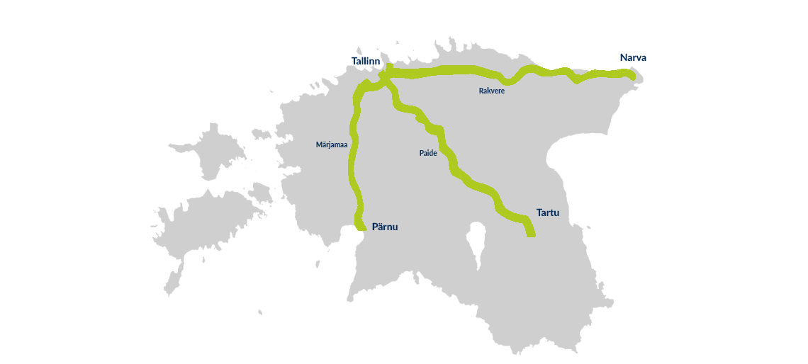 2040 Estel soovitusliku tempo juures